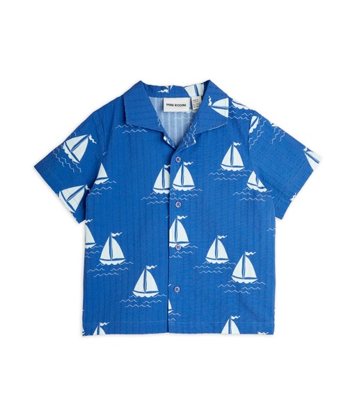 ume　mini rodini ブラウス パンツ 116-122 Mini Rodini ブラウス シャツ mini rodini / ヨット柄開襟シャツ