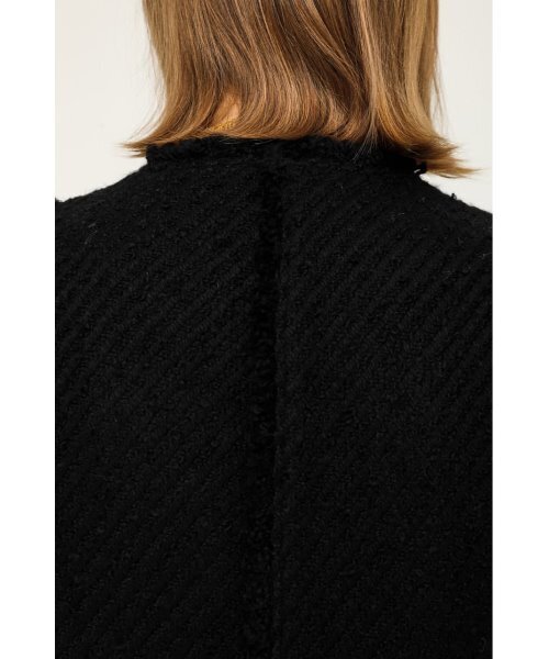 SLY（スライ） ノーカラージャケット FREE ブラック レディース