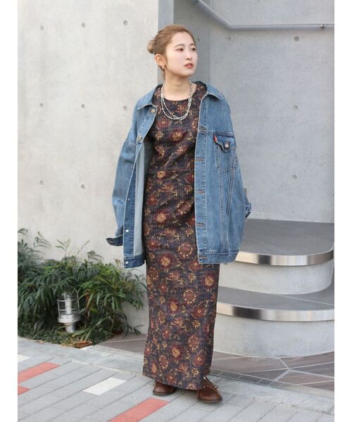 Ungrid（アングリッド） ワンピース バックデザインエスニック