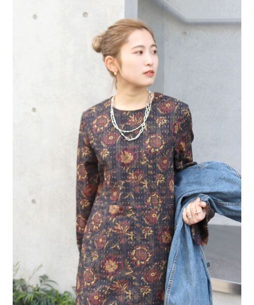 Ungrid（アングリッド） ワンピース バックデザインエスニック