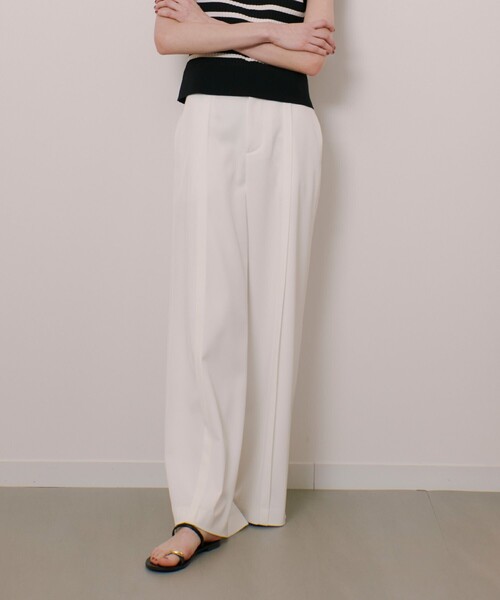 LOULOU WILLOUGHBY（ルルウィルビー） ワイドパンツ パンツ 「LOULOU