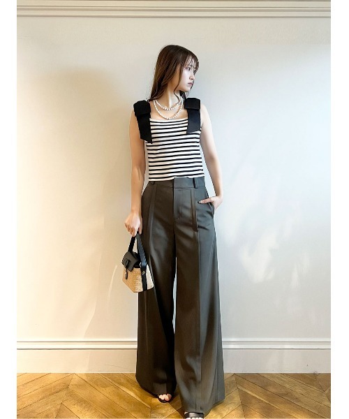 LOULOU WILLOUGHBY（ルルウィルビー） パンツ 「LOULOU WILLOUGHBY