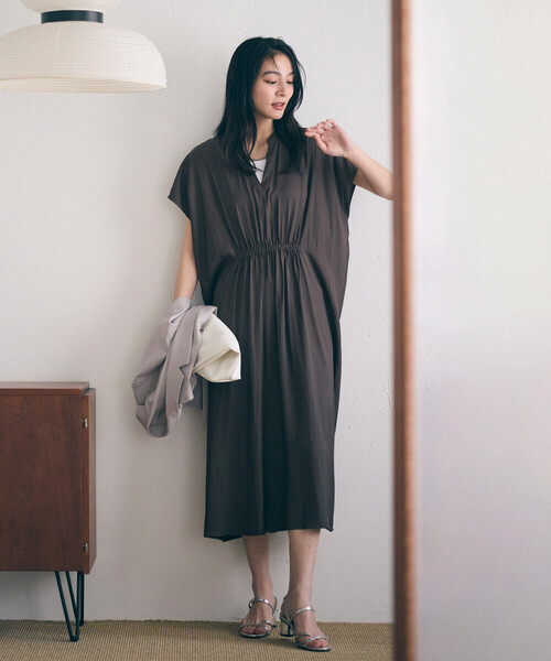COMME CA ISM ワンピース ゆるっとろみ : ZOZOTOWN Yahoo!店