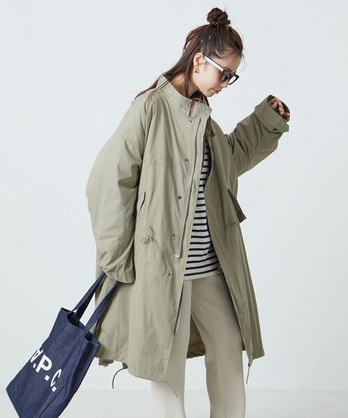 FREAK'S STORE（フリークスストア） モッズコート フリ- ベージュ