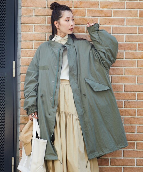 FREAK'S STORE（フリークスストア） モッズコート フリ- ベージュ