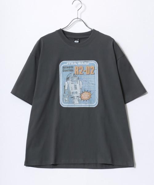 スターウォーズ ヴィンテージ加工オーバーサイズTシャツ STAR WARS tシャツ Disney/ディズニー WARS/スターウォーズ