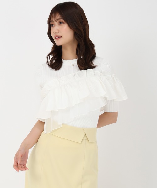 MISCH MASCH（ミッシュマッシュ） ニット セーター アシンメトリー2way