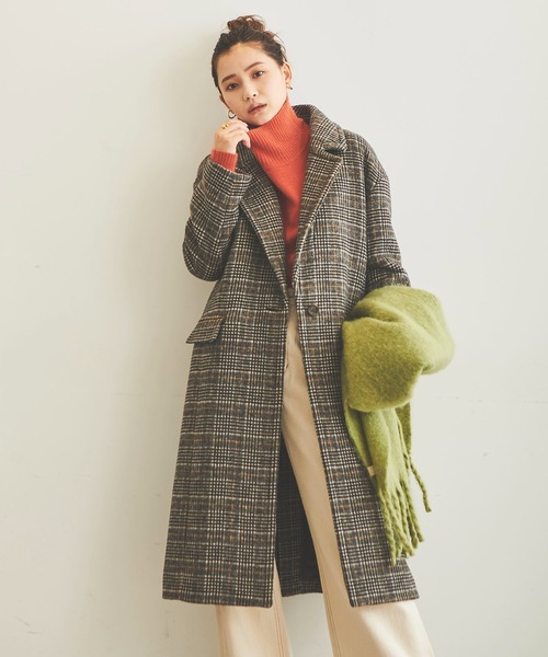 「FREE'S MART」 チェスターコート MEDIUM モカ レディース_画像4