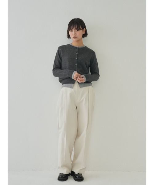 【bargiee】レイヤードニットカーディガン Bargiee カーディガン レイヤード ニット レディース : ZOZOTOWN