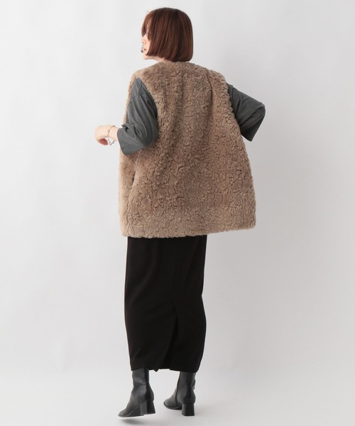 「A part by」 ベスト FREE ベージュ系その他3 レディース_画像8