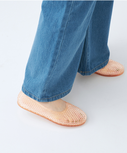 美品♡IENA ANCIENT GREEK SANDALS フラットシューズ ANCIENT GREEK SANDALS JELLI IRO フラットシューズ（フラット