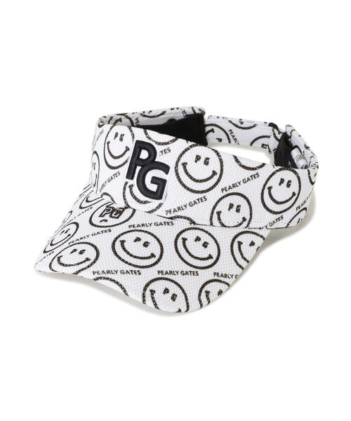 パーリーゲイツ　PEARLYGATES スカート・バイザー　セット　スマイル Peストレッチスカート ＜PG SMILEボーダー＞ | PEARLY GATES