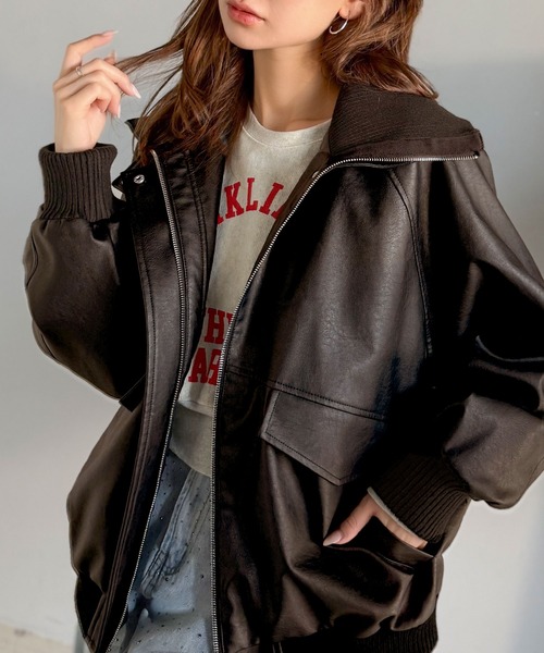 Java ブルゾン アウター ジャバコラボ」さっと羽織って、センスを