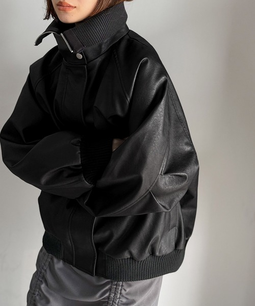 Java ブルゾン アウター ジャバコラボ」さっと羽織って、センスを