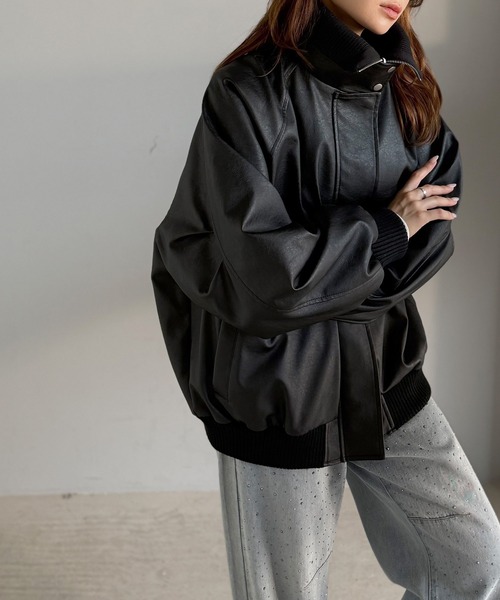 Java ブルゾン アウター ジャバコラボ」さっと羽織って、センスを