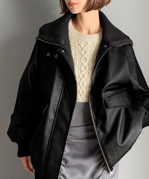 Java ブルゾン アウター ジャバコラボ」さっと羽織って、センスを