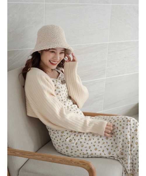 「jumelle」 ニットボレロ MEDIUM ピンク レディース_画像9