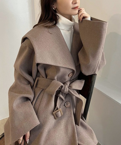 one after another NICECLAUP コート one after another NICE CLAUP 「one CLAUP」 コート FREE モカ