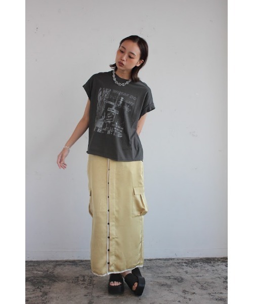 tシャツ 「 AGAWD / アガウド 」Rock Tee / ロックTシャツ　 レディース メンズ