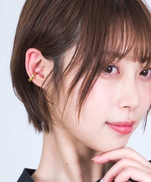 TOM WOOD（トムウッド） イヤーカフ 「TOMWOOD」Ear Cuff Thick Gold