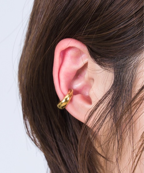 トムウッド　ピアス　イヤーカフ　イヤカフ　　イヤリング　耳飾り0710 TOM WOOD（トムウッド） イヤーカフ 「TOMWOOD」Ear Cuff Thick Gold