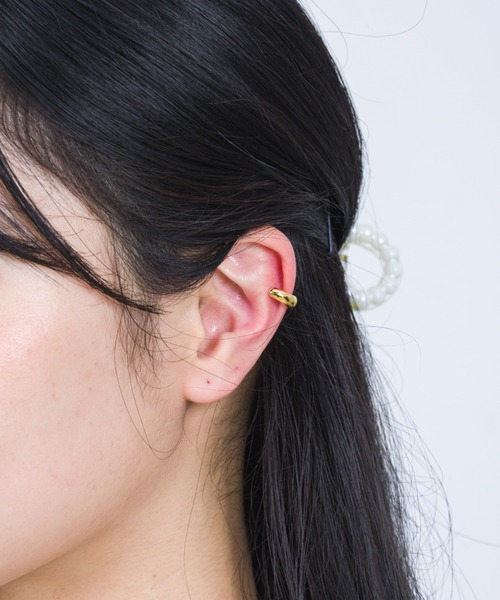 TOM WOOD（トムウッド） イヤーカフ 「TOMWOOD」Ear Cuff Thick Gold