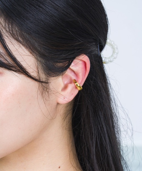 TOM WOOD（トムウッド） イヤーカフ 「TOMWOOD」Ear Cuff Thick Gold
