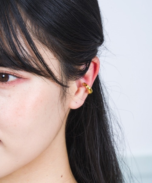 TOM WOOD（トムウッド） イヤーカフ 「TOMWOOD」Ear Cuff Thick Gold