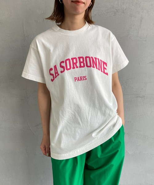 「THE SHINZONE」 半袖Tシャツ F ホワイト レディース
