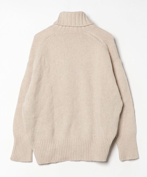 【GALERIE VIE】タートルネックニット ベージュ M 日本製 美品 GALERIE VIE（ギャルリー ヴィー） タートルネックニット M ベージュ