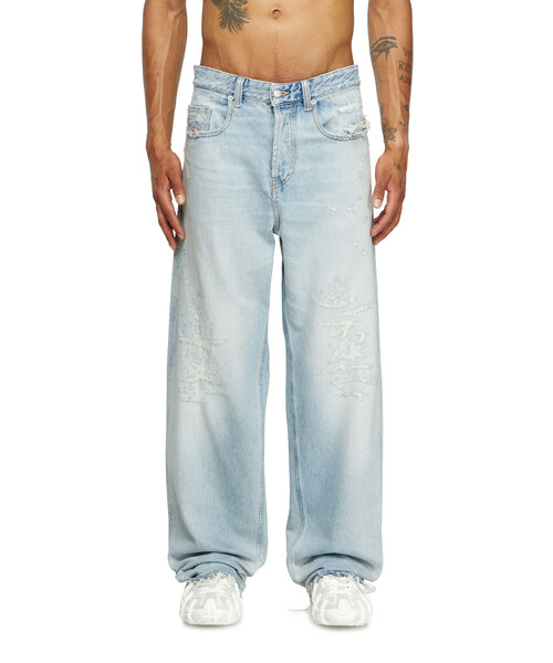 DIESEL（ディーゼル） ジーンズ メンズ ワイドデニムパンツ RELAXED