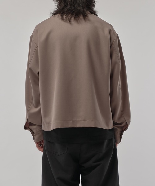 CULLNI（クルニ） シャツ 「CULLNI/クルニ」ボタンダウンZIPシャツ