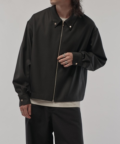 CULLNI シャツ 「CULLNI/クルニ」ボタンダウンZIPシャツ メンズ