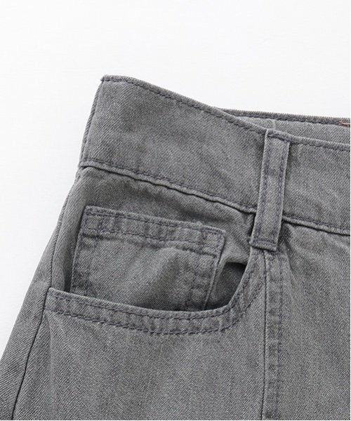 LOVETOXIC パンツ リボンスリットライトデニム キッズ 子供服 女の子