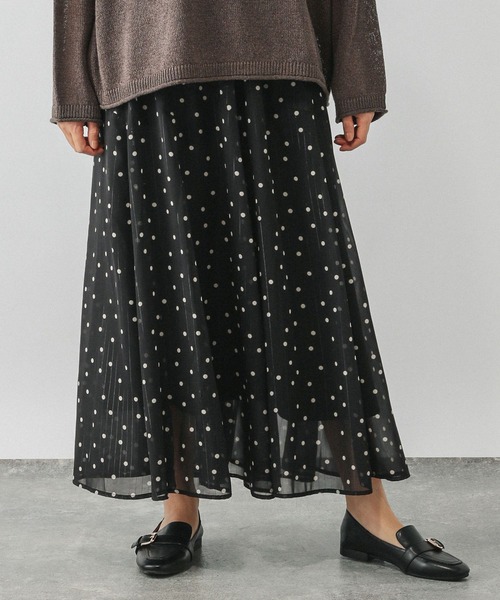 GLOBAL WORK（グローバルワーク） スカート エアリーリラックスフレア