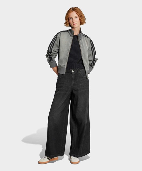 adidas Originals/アディカラー デニム トラックトップ adidas ジャージ アディカラー デニム トラックトップ