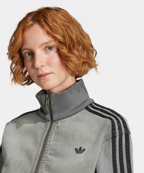 adidasアディカラー デニムレディース アディダス ジャージ トラックトップ JD2570_db21_model.tiff.jpg