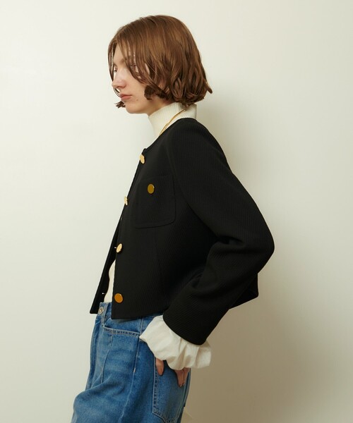 allureville（アルアバイル） ジャケット ノーカラージャケット