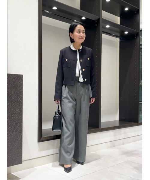 allureville（アルアバイル） ジャケット ノーカラージャケット