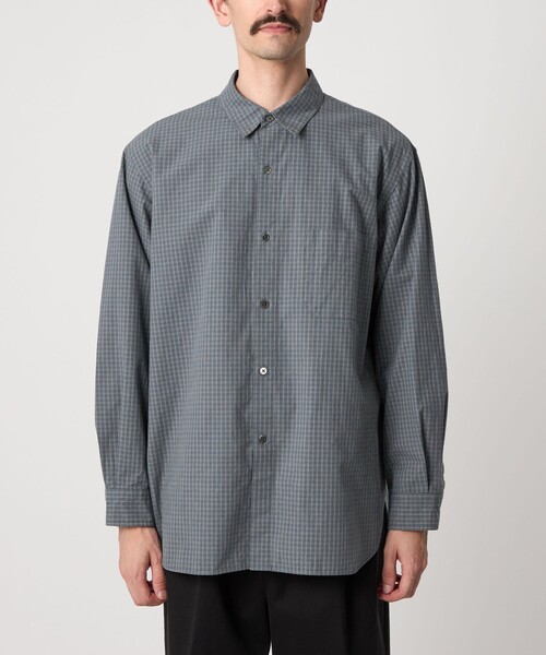 STEVEN ALAN（スティーブンアラン） シャツ ポプリン グラフチェック