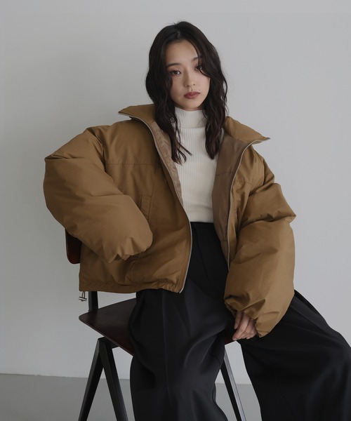 hellam（ヘラム） ダウンコート ダウンジャケット パディングショート