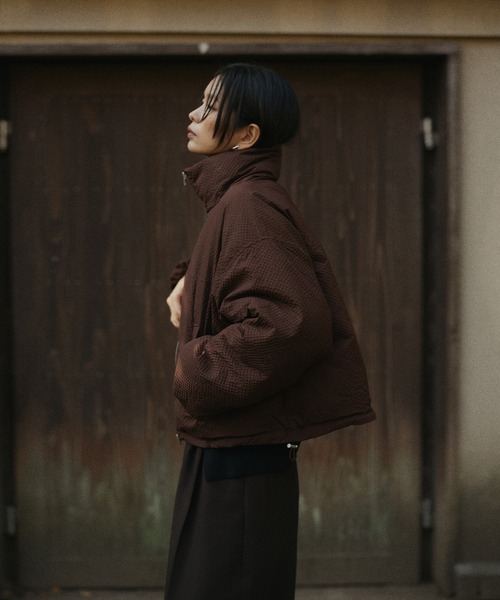 hellam（ヘラム） ダウンコート ダウンジャケット パディングショート