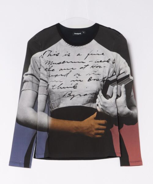 「Desigual」 長(zhǎng)袖カットソー S ブラック レディース