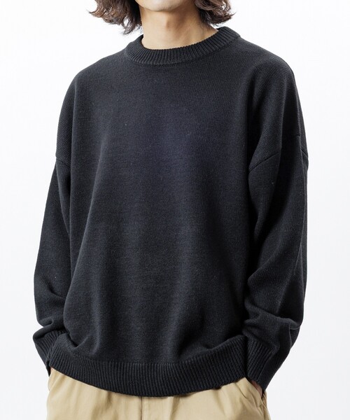 GW限定値下げtokyo wash club クルーネック FREAK'S STORE（フリークスストア） セーター ニット 限定展開 Relax