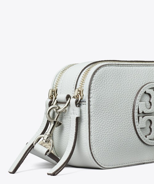 【新品未使用】トリーバーチTORY BURCH ショルダーバックミラーキャンバス TORY BURCH（トリーバーチ）の「ミラー キャンバス ミニ クロス