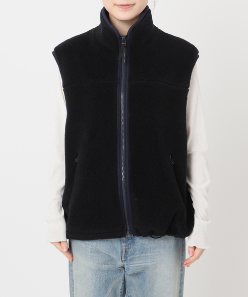 【未使用に近い】FRAMeWORK ボアベスト黒 FRAMeWORK（フレームワーク）の「≪予約≫ボアベスト（）」 - WEAR