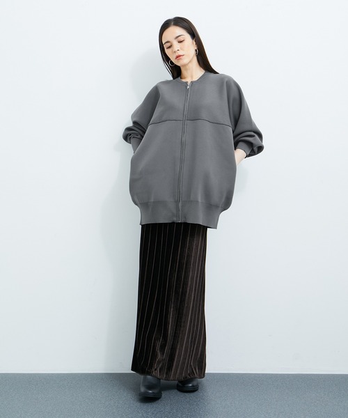 「LE CERCLE par rope'」 ジップアップブルゾン FREE キナリ レディース_画像4