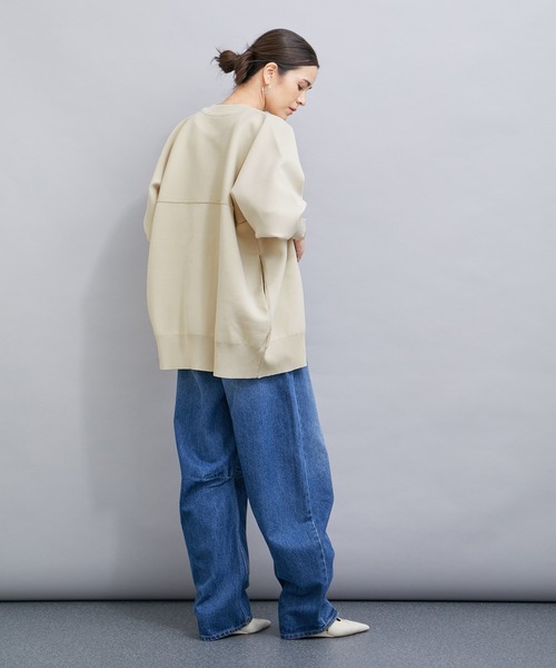 「LE CERCLE par rope'」 ジップアップブルゾン FREE キナリ レディース_画像9