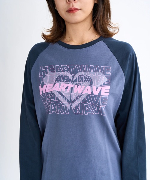 ROXY（ロキシー） tシャツ ROXY HEART WAVE RAGL /ロキシーフロント