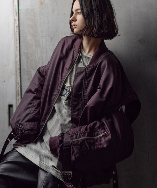 カールヘルム MA-1 フライトジャケット リバーシブル キルティング 美